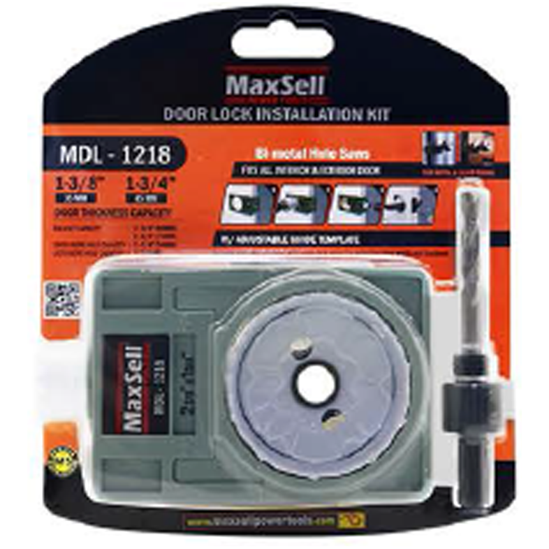 Maxsell MDL-1218 Door Lock Installation Kit | MaxSell by KHM Megatools Corp. Maxsell MDL-1218 Door Lock Installation Kit | MaxSell by KHM Megatools Corp.